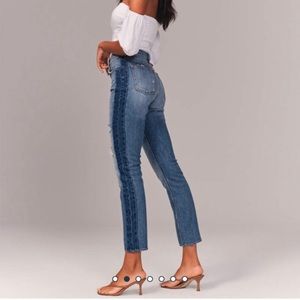 Abercrombie and Fitch mom high rise